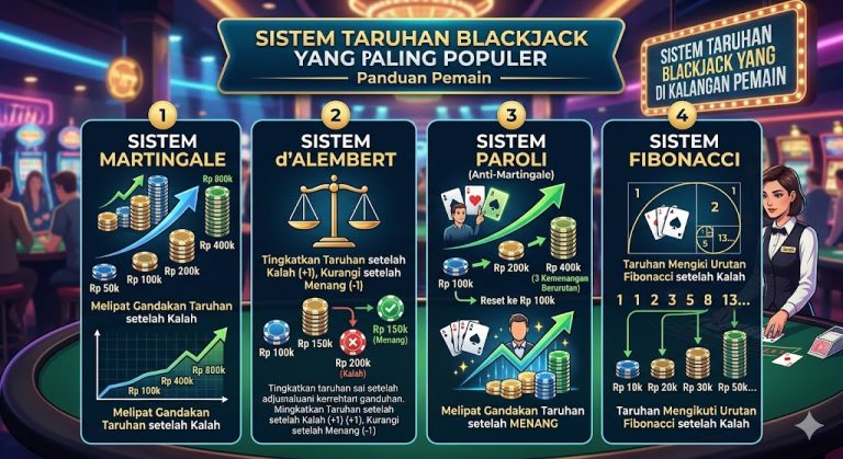 sistem taruhan blackjack